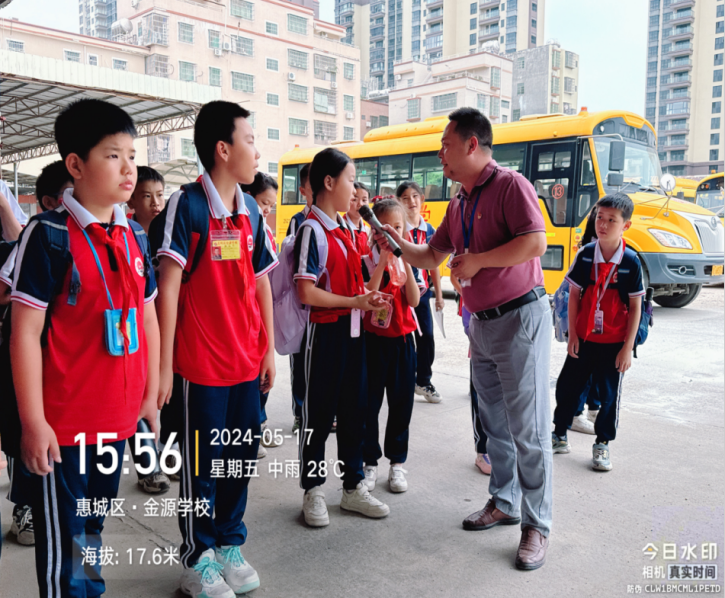 校車應(yīng)急演練 筑牢安全防線--惠州市惠城區(qū)金源學(xué)校2024年春季校車應(yīng)急逃生演練暨滅火器使用培訓(xùn)活動(dòng)