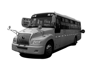 2月9日開學(xué)第一天 金華4輛長鼻子校車正式上路（圖）