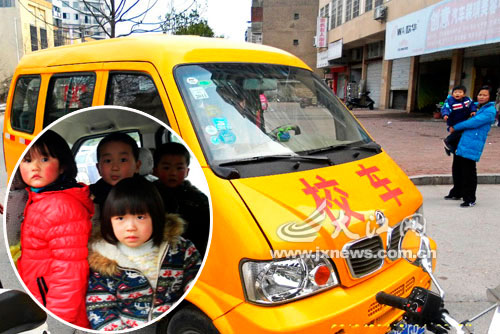 超載校車，不能承受生命之重（圖）