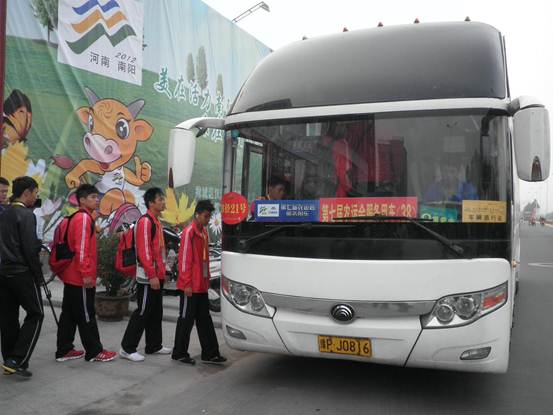 宇通客車服務第七屆全國農(nóng)運會