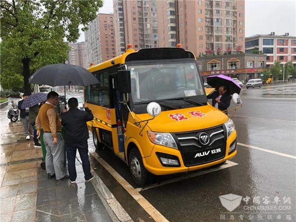 交“湘”“輝”映 福田歐輝專用校車(chē)湖南長(zhǎng)沙地區(qū)巡展圓滿落幕