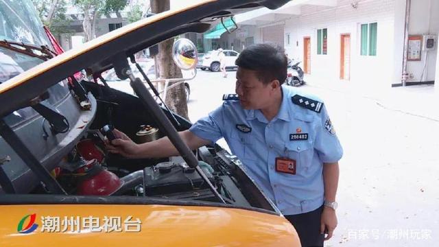 注意了！潮州校車無“標牌” 不得接送學生