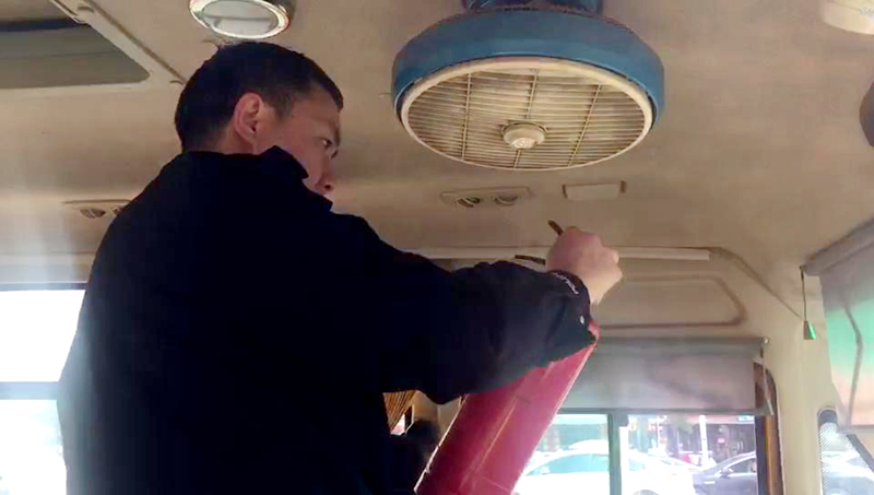 常德交警直屬一大隊集中檢查校車筑牢安全防線