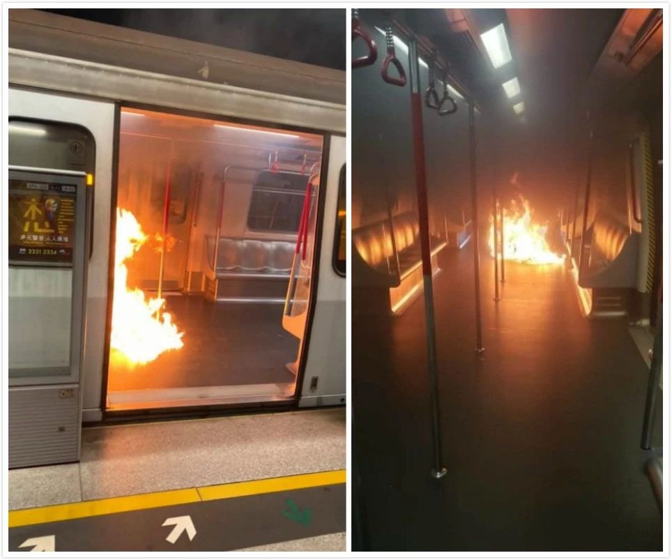 “他們想讓香港癱瘓！”暴徒對市民淋潑易燃液體、朝校車前扔汽油彈……