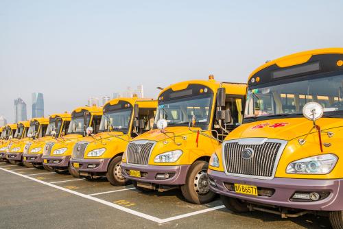 福建北岸交警大隊(duì)牽頭檢查校車(chē)安全