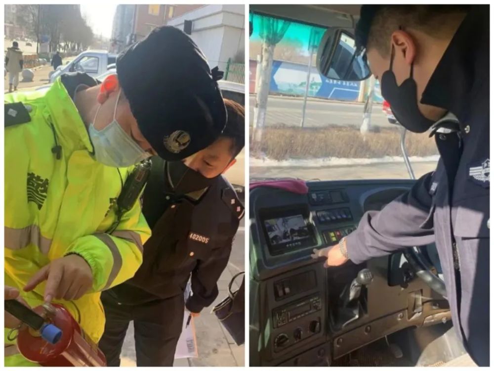 遼源交警開展校車安全隱患大檢查行動