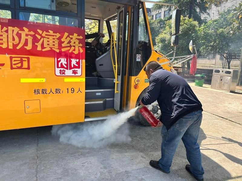 漢壽縣鴨子港小學：校車安全常演練，平安出行永相伴