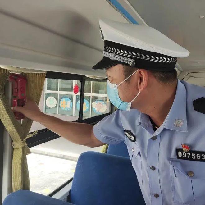 百日行動｜潮南公安：開展校車安全檢查和校車司機安全宣傳教育活動