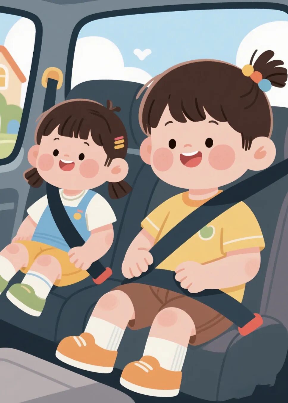 以練筑安全，守護上學(xué)路——古埠鎮(zhèn)中心小學(xué)開展校車安全應(yīng)急演練