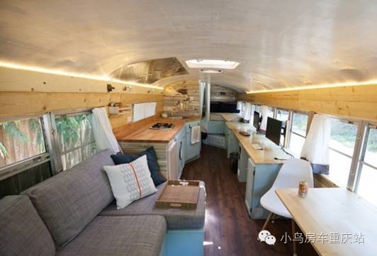 房車改裝 | 校車改裝成房車，就是這么拉風(fēng)！