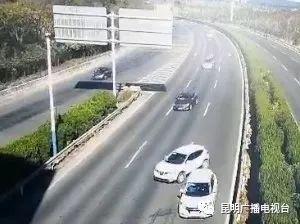 昆石高速公路倒車致7人受傷4車受損，只罰400元扣18分？
