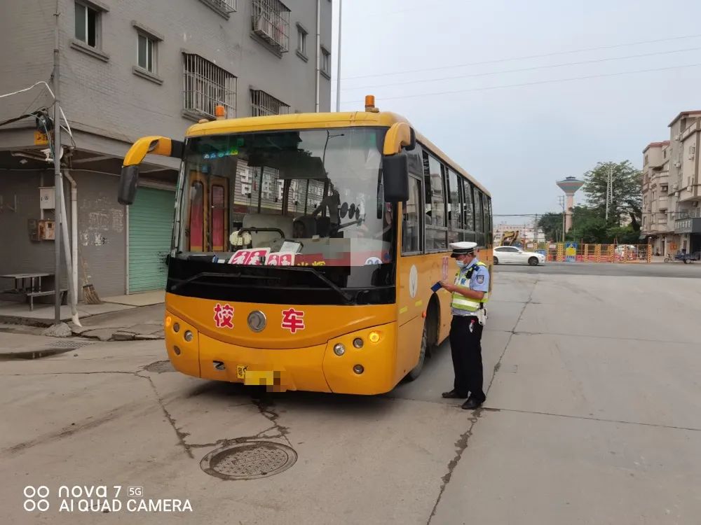 嚴(yán)把關(guān)，護(hù)平安！強(qiáng)化校車安全檢查
