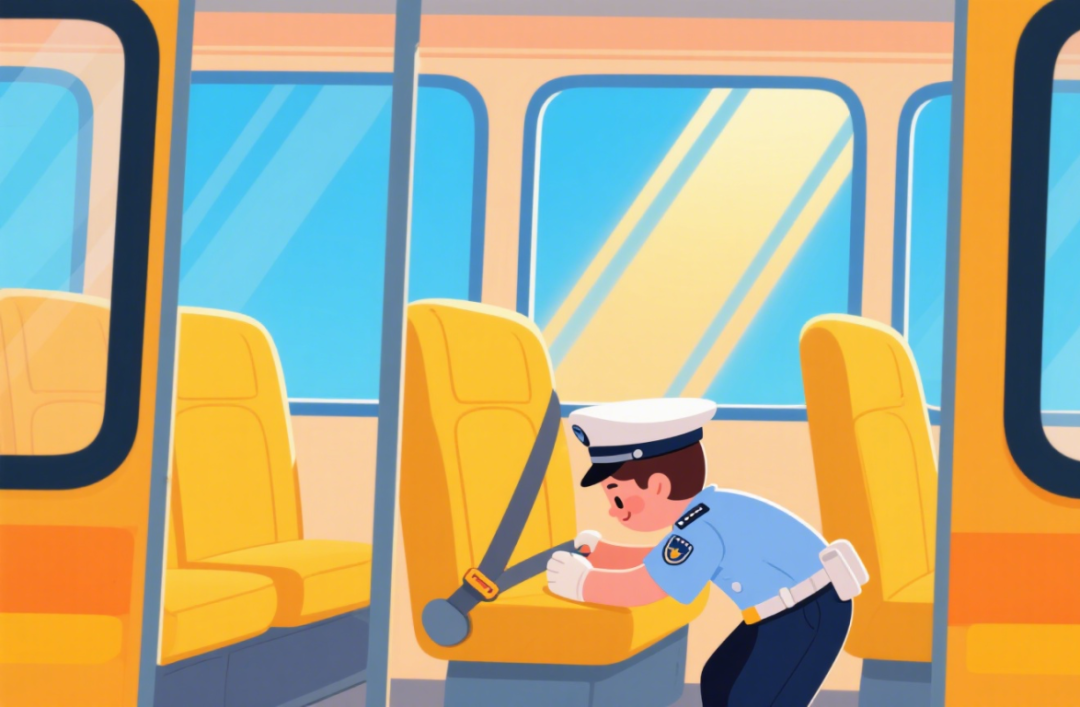 秋季開學(xué)，你家孩子坐的校車被“查”了......