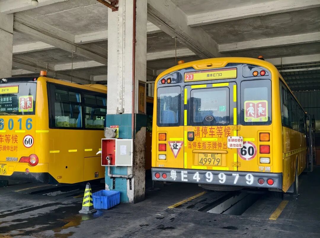 開學(xué)倒計時！三水運發(fā)開展校車安全檢查，護航學(xué)生平安“上學(xué)路”