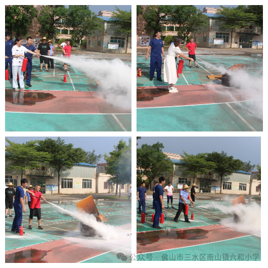 快樂乘車，安全同行——南山鎮(zhèn)六和小學2025—2026學年校車消防逃生演練