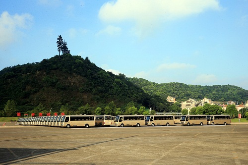 服務G20峰會 宇通T7高端公商務車正式交付杭州