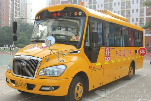 惠州東江校車：兩種模式運營 一心為校車安全